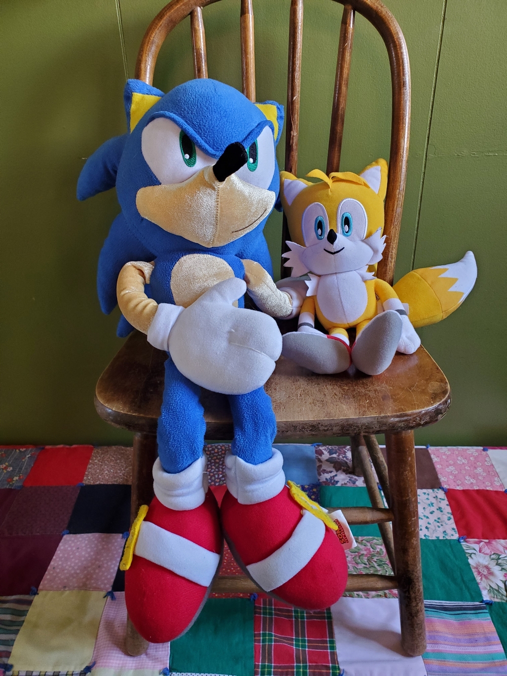 Sega Sonic The Hedgehog & Tails Plush Set